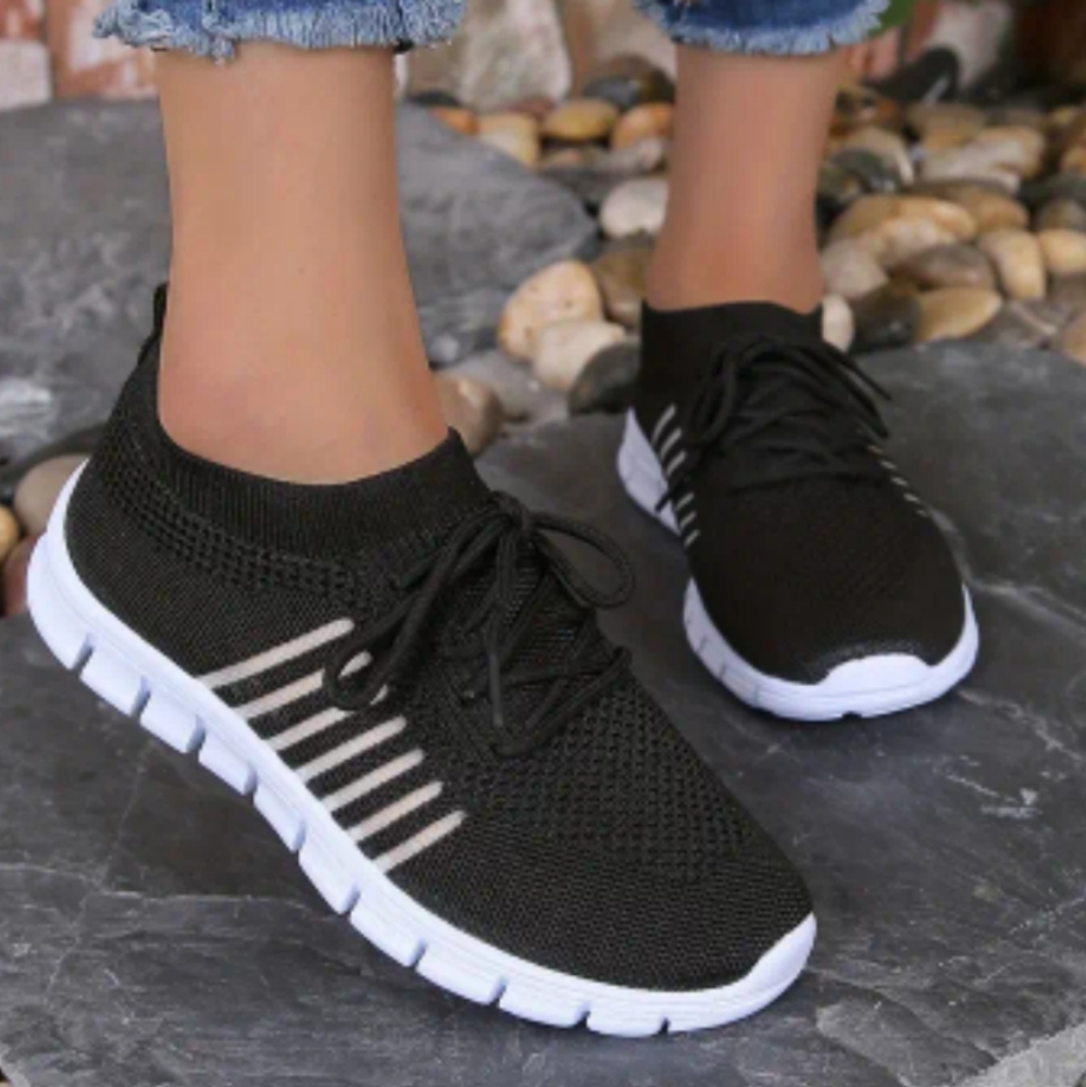 Women's Lightweight Canvas Running Shoes Size Various #S-26 - Picture 3 of 11